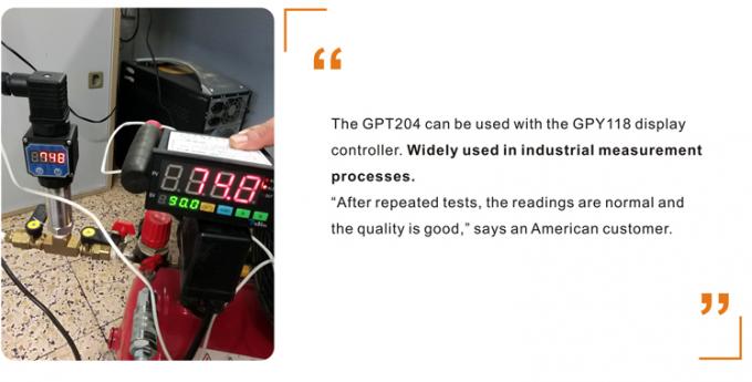 सटीक रीडिंग के लिए कॉम्पैक्ट 24 वीडीसी औद्योगिक डिजिटल हाइड्रोलिक प्रेशर ट्रांसमीटर 2