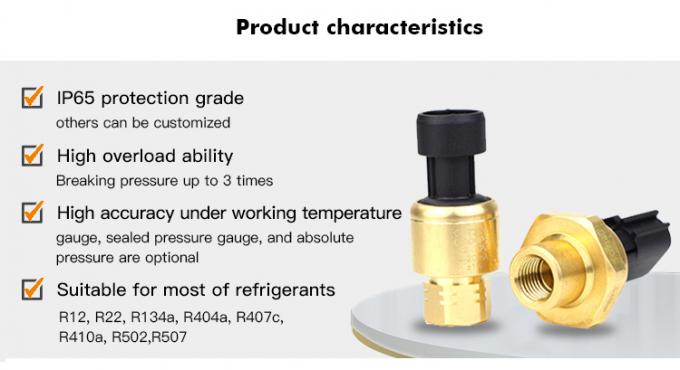 RPT233S 0~20MPa Packard Yazaki 1% FS HAVC सिस्टम के लिए सिरेमिक दबाव सेंसर 1