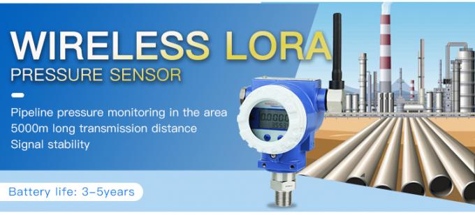 RPT243 बैटरी संचालित कम खपत एलसीडी डिस्प्ले वायरलेस दबाव सेंसर 0