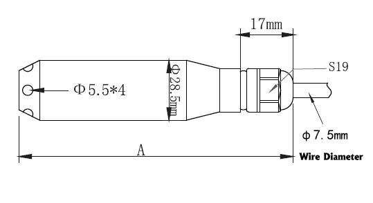 अनुकूलित जल स्तर माप डिटेक्टर निगरानी प्रणाली पनडुब्बी पंप नियंत्रक स्वचालित सेंसर संकेतक 5
